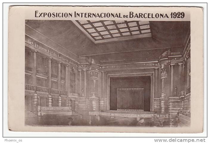 SPAIN - International Exhibition In Barcelona 1929, Art Deco Style - Foires
