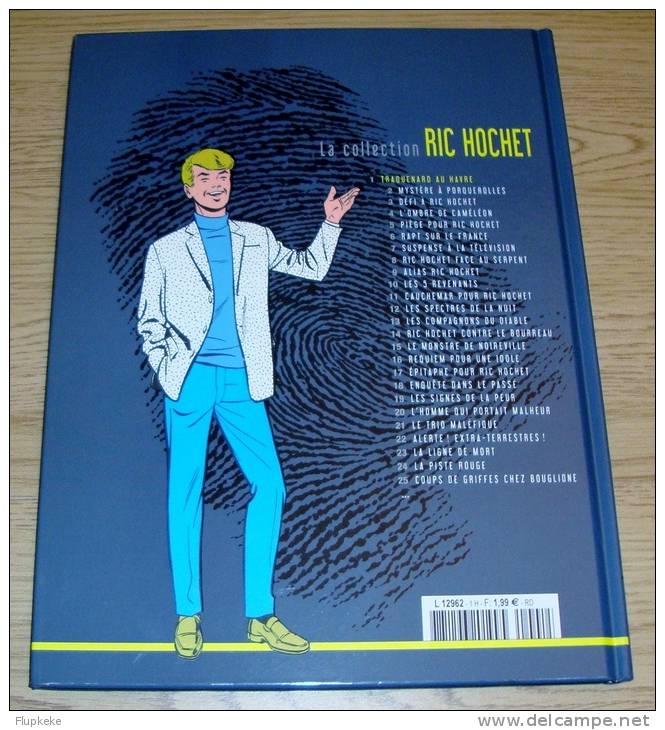 La Collection Ric Hochet 1 Traquenard Au Havre Tibet & Duchateau Hachette Janvier 2012 - Buck Danny