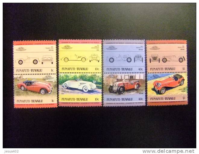 FUNAFUTI TUVALU 1984 AUTOMOVILES 1ª Serie COCHES   Yvert &Tellier Nº  2  SG Nº   MNH - Tuvalu (fr. Elliceinseln)