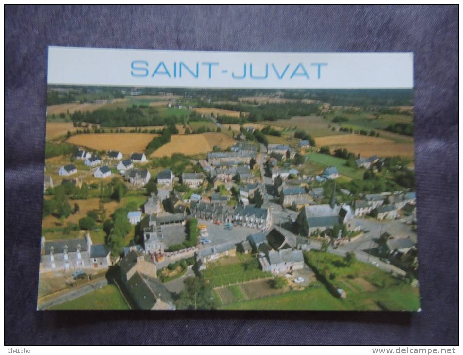 SAINT JUVAT  VUE AERIENNE - Saint-Juvat