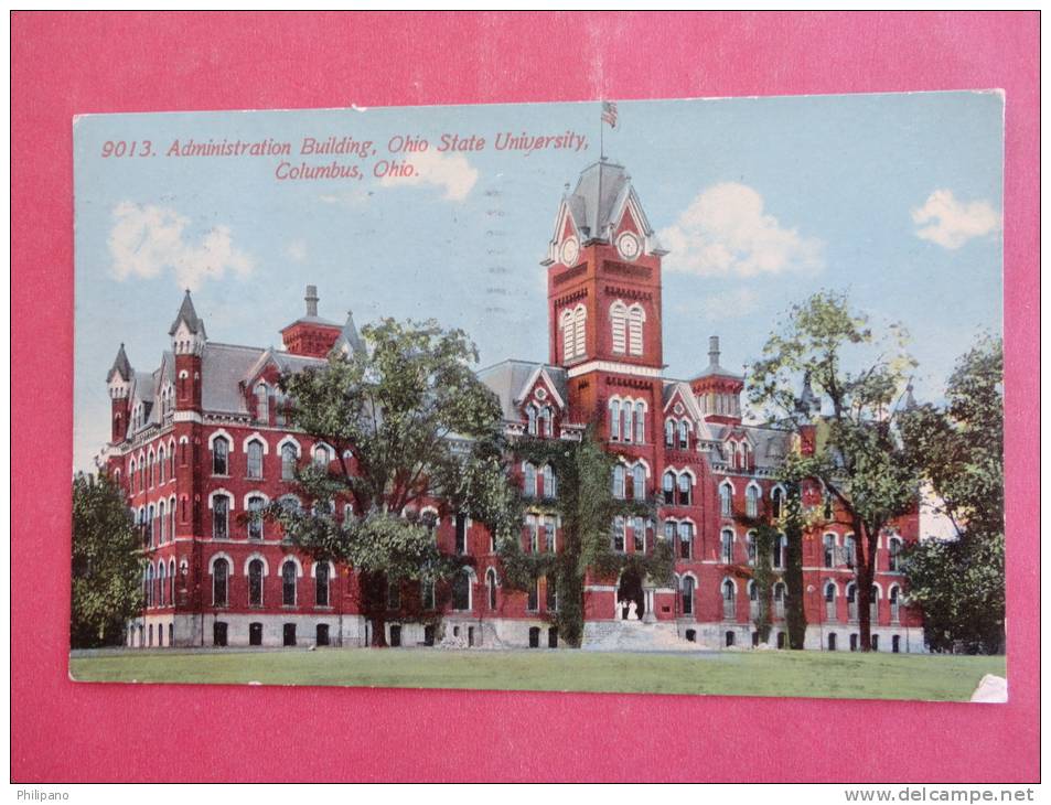 - Ohio > Columbus University-------1913 Cancel   Ref 882 - Columbus