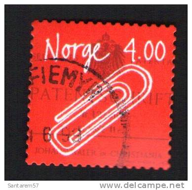 NORVEGE Oblitération Ronde Used Stamp Trombone - Errors, Freaks & Oddities (EFO)