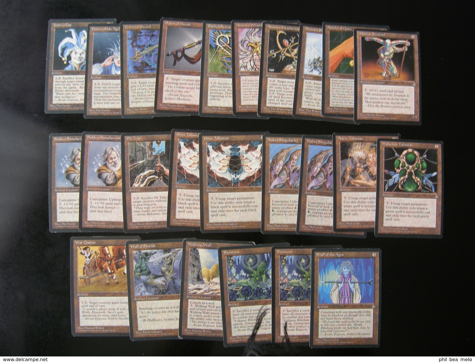 CARTE MAGIC THE GATHERING - ERE GLACIAIRE / ICE AGE - LOT 260 CARTES EN ANGLAIS - VOIR PHOTOS ET DESCRIPTION - Lots