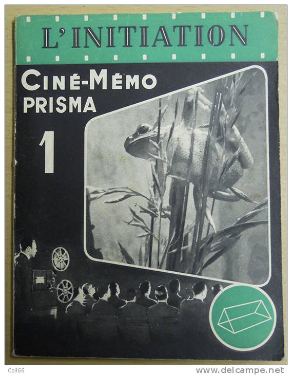 1951 à 1953 Lot 5 Brochures Ciné-Mémo In°1 Initiation,N°4 Les Enfants,N°6 Particularités 8 Mm,N°7 EtN°8 éditeur PRISMA - Bücherpakete