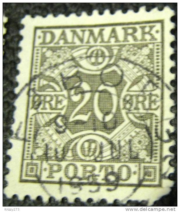 Denmark 1934 Postage Due 20ore - Used - Postage Due