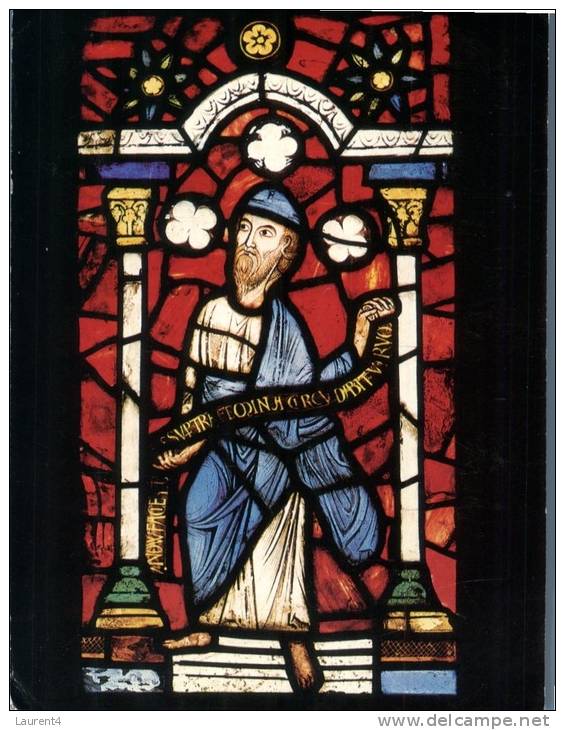 (987) France - St Denis Abbey Stained Glass Windows - Wassertürme & Windräder (Repeller)
