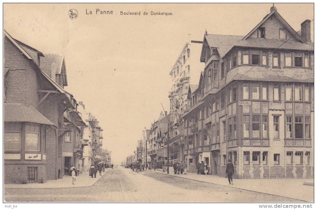 La Panne, De Panne - " Boulevard De Dunkerque " 1922 - De Panne