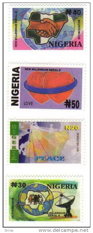 Nigeria / Love / Peace / New Millenium - Nigeria (1961-...)