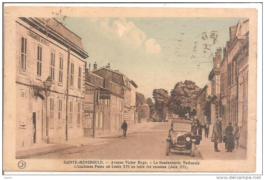 SAINTE MENEHOULD  Avenue Victor Hugo,gendarmerie Nationale - Sainte-Menehould