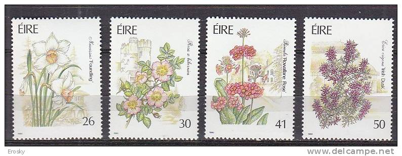 Q0956 - IRLANDE IRELAND Yv N°732/35 ** FLORE - Ungebraucht