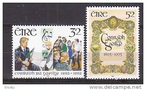 Q0969 - IRLANDE IRELAND Yv N°832/33 ** CULTURE - Unused Stamps