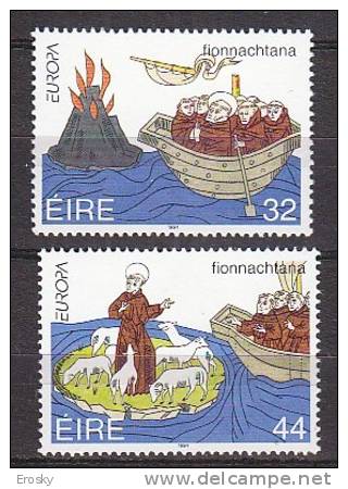 Q0976 - IRLANDE IRELAND Yv N°858/59 ** EUROPA CEPT - Unused Stamps