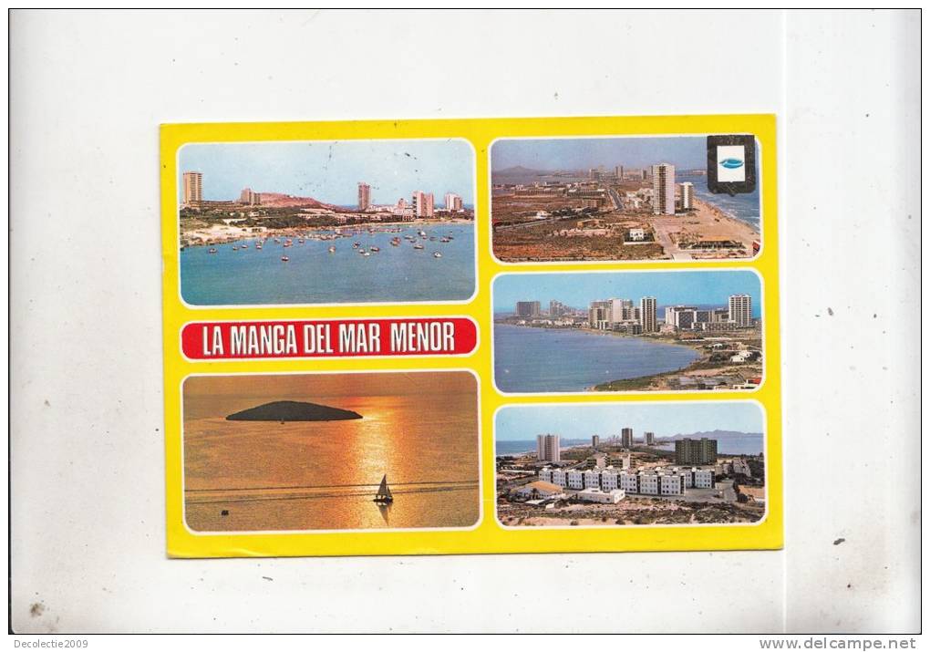 BT4607 La Manga Del Mar Menor Cartagena Murica    2 Scans - Murcia