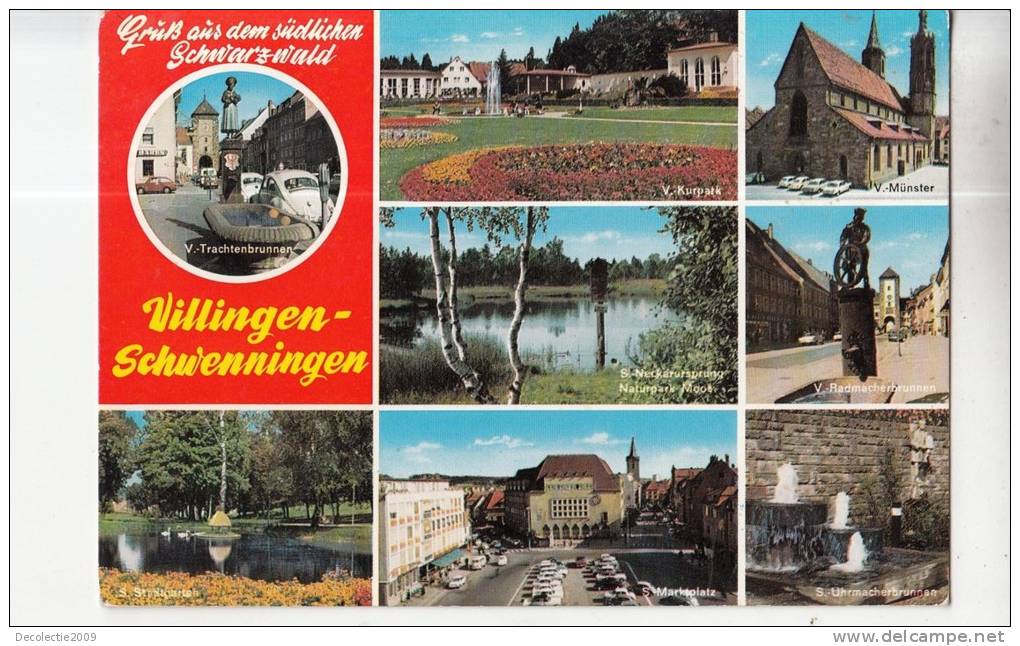 BT1958 Villingen Schwenningen    2 Scans - Villingen - Schwenningen