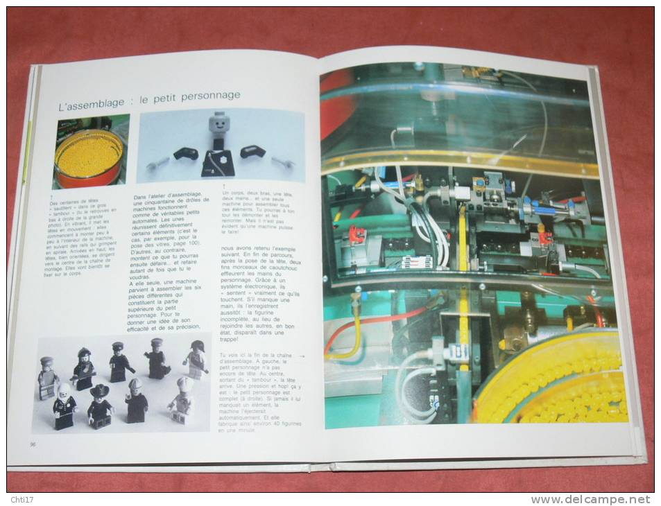 LEGO LE MONDE DES JEUX LEGO / CHEFS D OEUVRES / PARC LEGOLAND / USINE DE FABRICATION /EDIT HACHETTE 1980