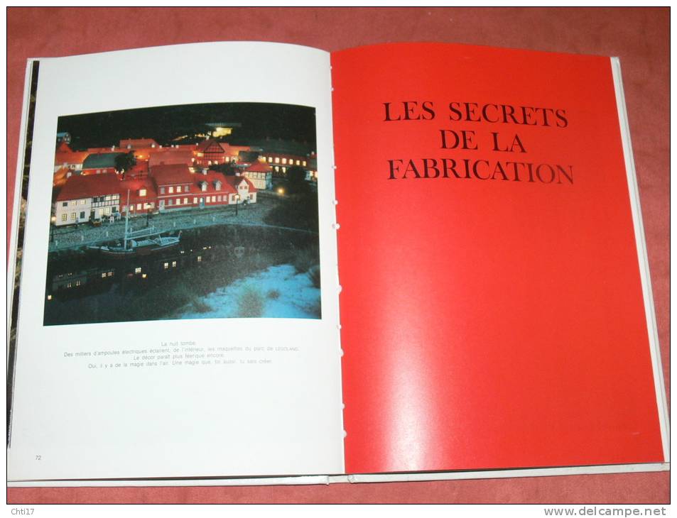 LEGO LE MONDE DES JEUX LEGO / CHEFS D OEUVRES / PARC LEGOLAND / USINE DE FABRICATION /EDIT HACHETTE 1980