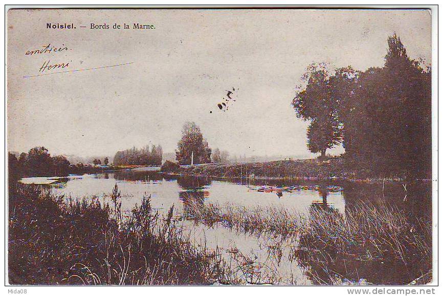 77. NOISIEL . BORDS DE MARNE. - Noisiel