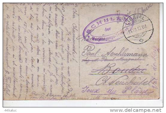 LIESTAL Carte Photo Avec Cachet Militaire (scans Recto-verso) - Liestal