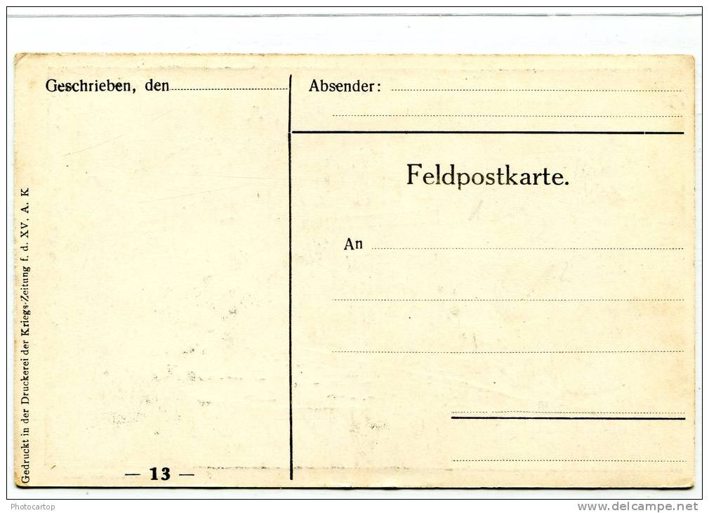 Estaminet IN DE PINT-Distribution De Pain-Dessin WERVIK-Grasreiner-Guerre 14-18-1WK-Militaria-BELGIEN-BELGIQUE-Flandern- - Wervik