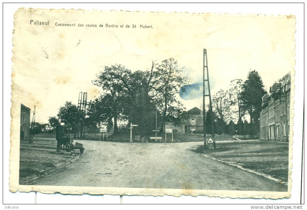 Paliseul - Croisement Des Routes De Bertrix Et De St. Hubert - Paliseul