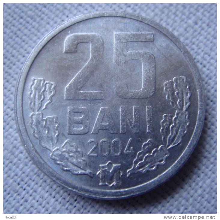 MOLDAVIA - MOLDOVA - 25  Bani 2004 - Moldavië
