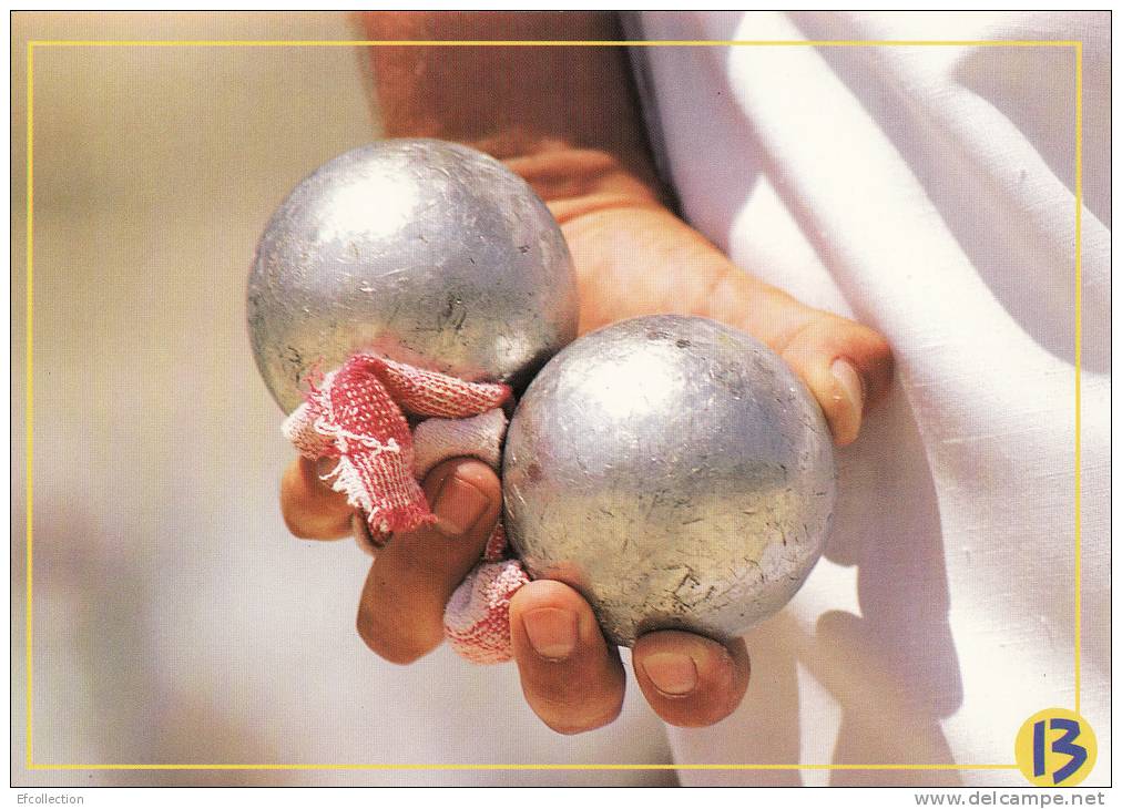 JEUX DE BOULES - PETANQUE - SPORTS - COLLECTION BOUCHES DU RHONE - PHOTOGRAPHE JEAN PAUL HERBECQ - Pétanque