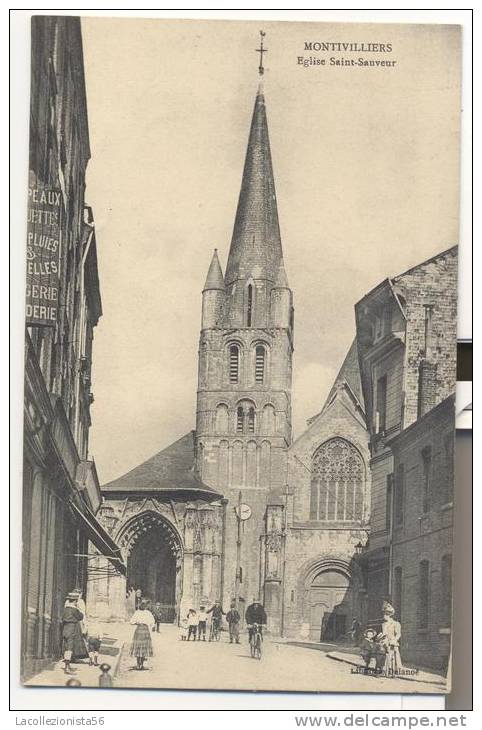 3650-MONTIVILLIERS(SEINE MARITIME)-EGLISE SAINT-SAUVEUR-ANIMATION-FP - Montivilliers