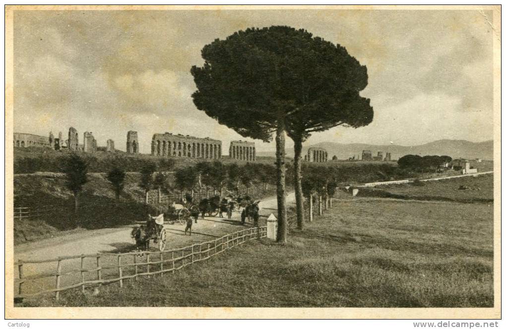 Roma - Via Appia - Panoramische Zichten, Meerdere Zichten