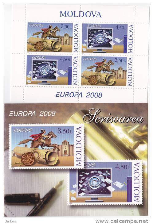 MOLDOVA ; MOLDAVIE ; MOLDAWIEN ; MOLDAU ; Europa ; CEPT ; 2008 ; Booklet , MNH - 2008