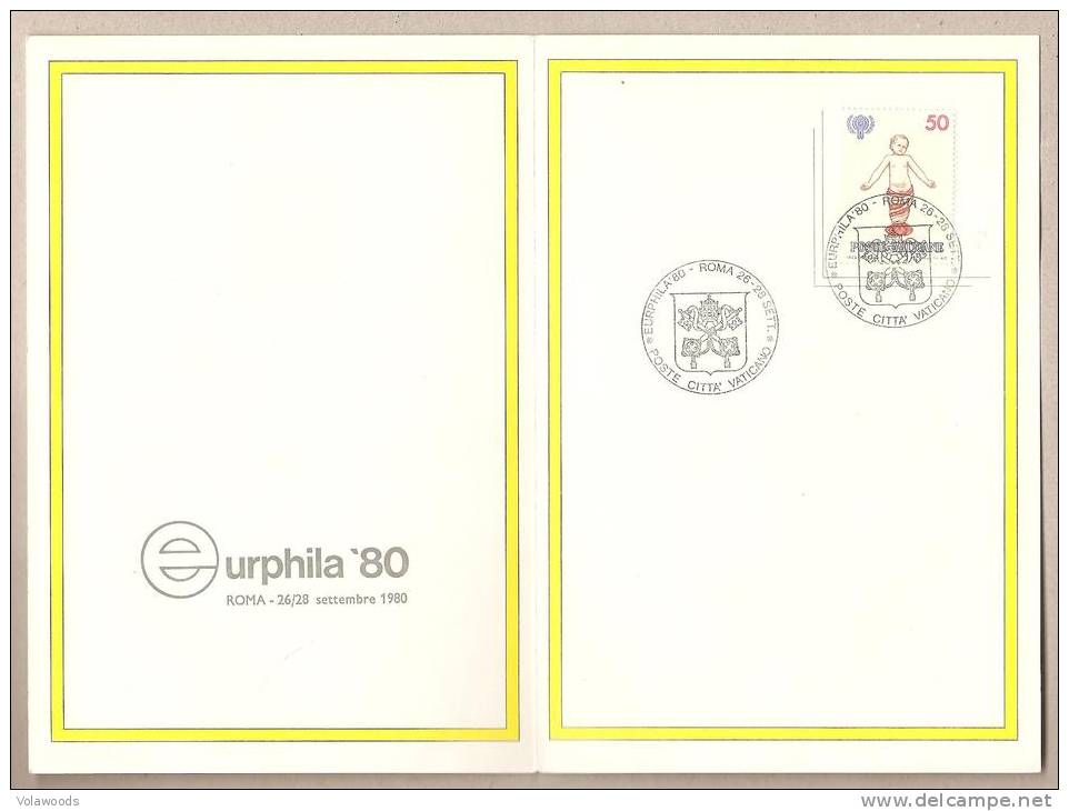 Vaticano - Folder: Europhila '80 - Variétés & Curiosités