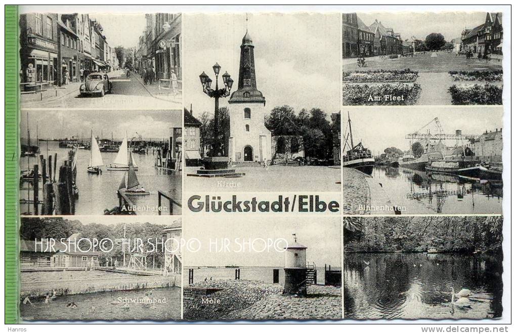 Glückstadt/Elbe  Verlag: Ferd. Lagerbauer & Co., Hamburg  POSTKARTE ,  Unbenutzte Karte ,  Erhaltung: I-II Karte Wird In - Glückstadt