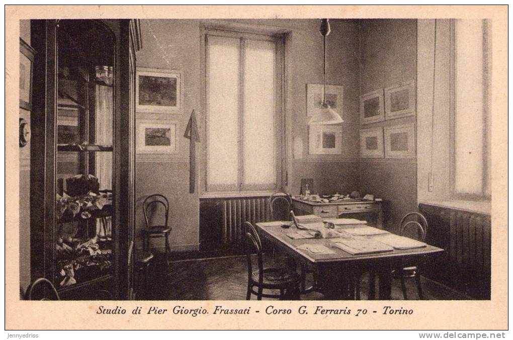TORINO , Studio Di Pier Giorgio Frassati   * - Autres Monuments, édifices