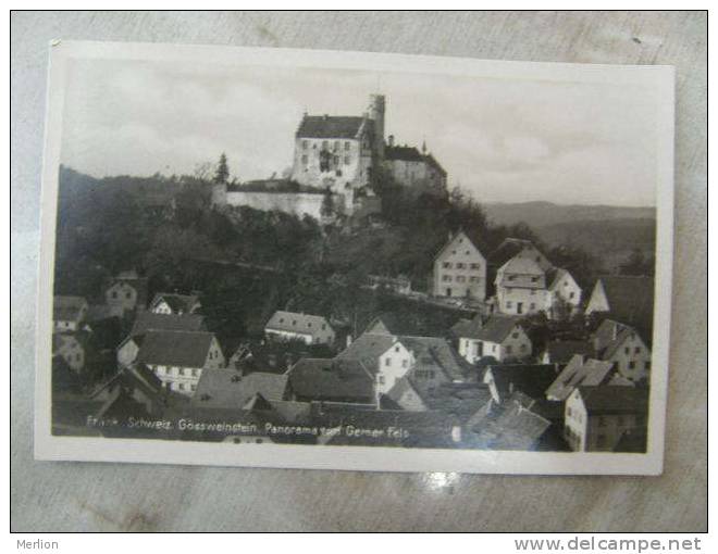Fränkische Schweiz  -  Gössweinstein  -   1928  D102264 - Forchheim