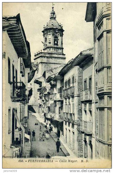 ESPAGNE - FUENTERRABIA - CPA - N°450 - Fuenterrabia - Calle Mayor - Sonstige & Ohne Zuordnung