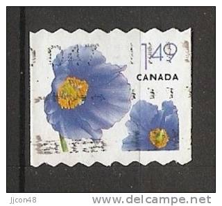 Canada  2005 Flowers (o) - Coil Stamps