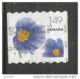 Canada  2005 Flowers (o) - Coil Stamps