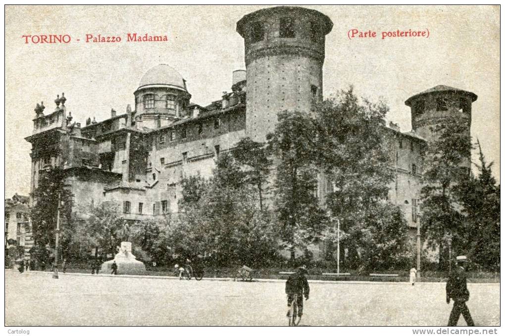 Torino - Palazzo Madama (parte Posteriore) - Palazzo Madama
