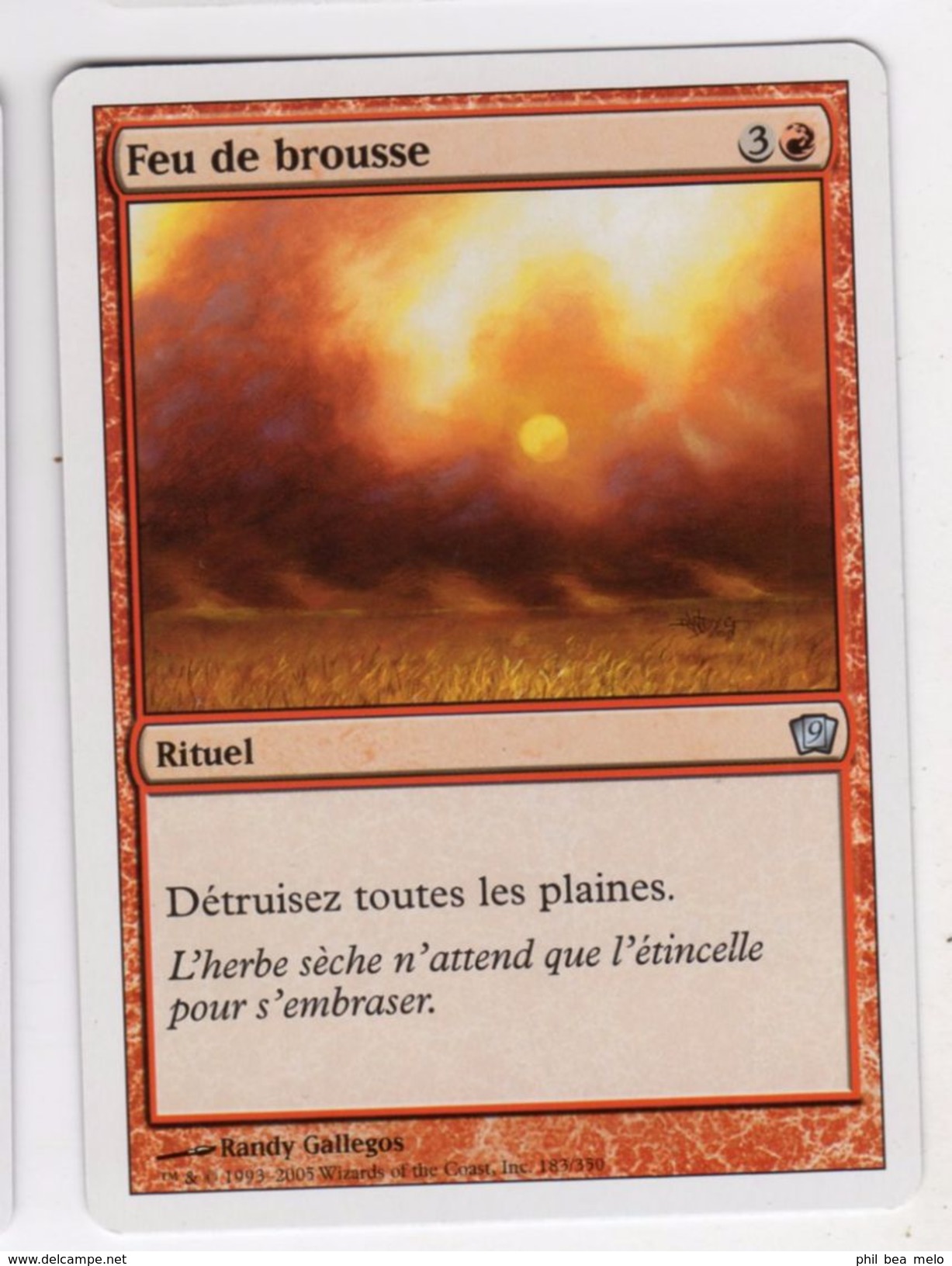 CARTE MAGIC THE GATHERING - 9ème EDITION - LOT 15 CARTES