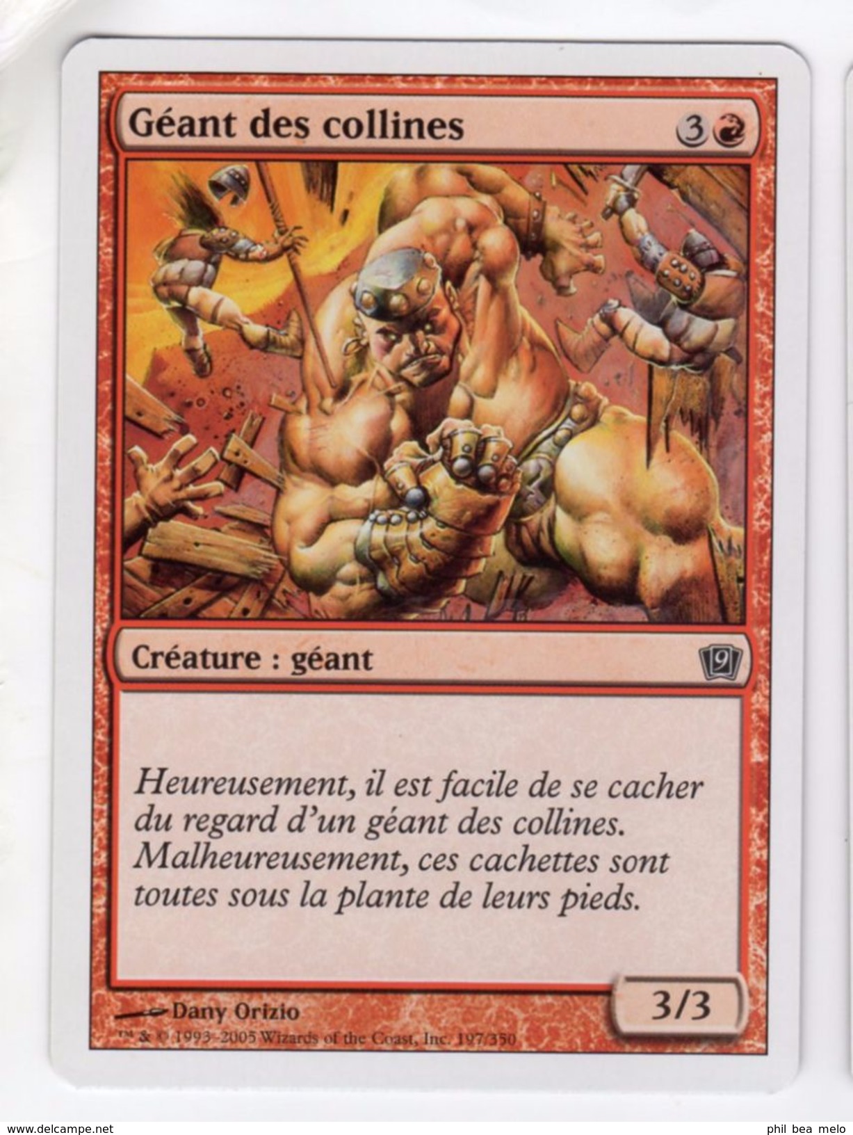 CARTE MAGIC THE GATHERING - 9ème EDITION - LOT 15 CARTES