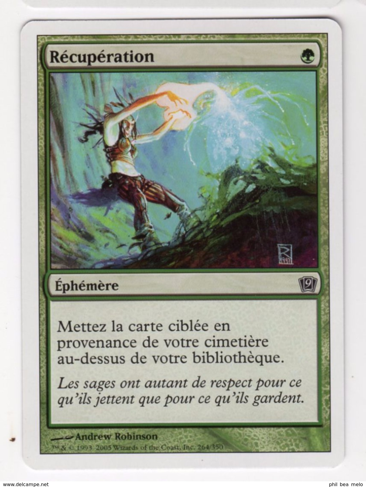 CARTE MAGIC THE GATHERING - 9ème EDITION - LOT 15 CARTES