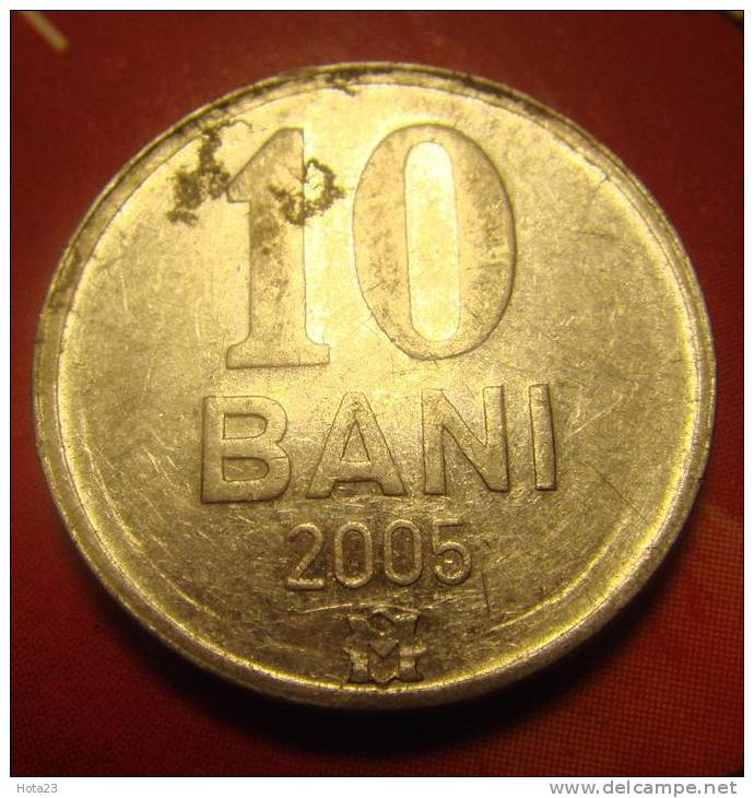 MOLDAVIA - MOLDOVA - 10  Bani 2005 - Moldavie