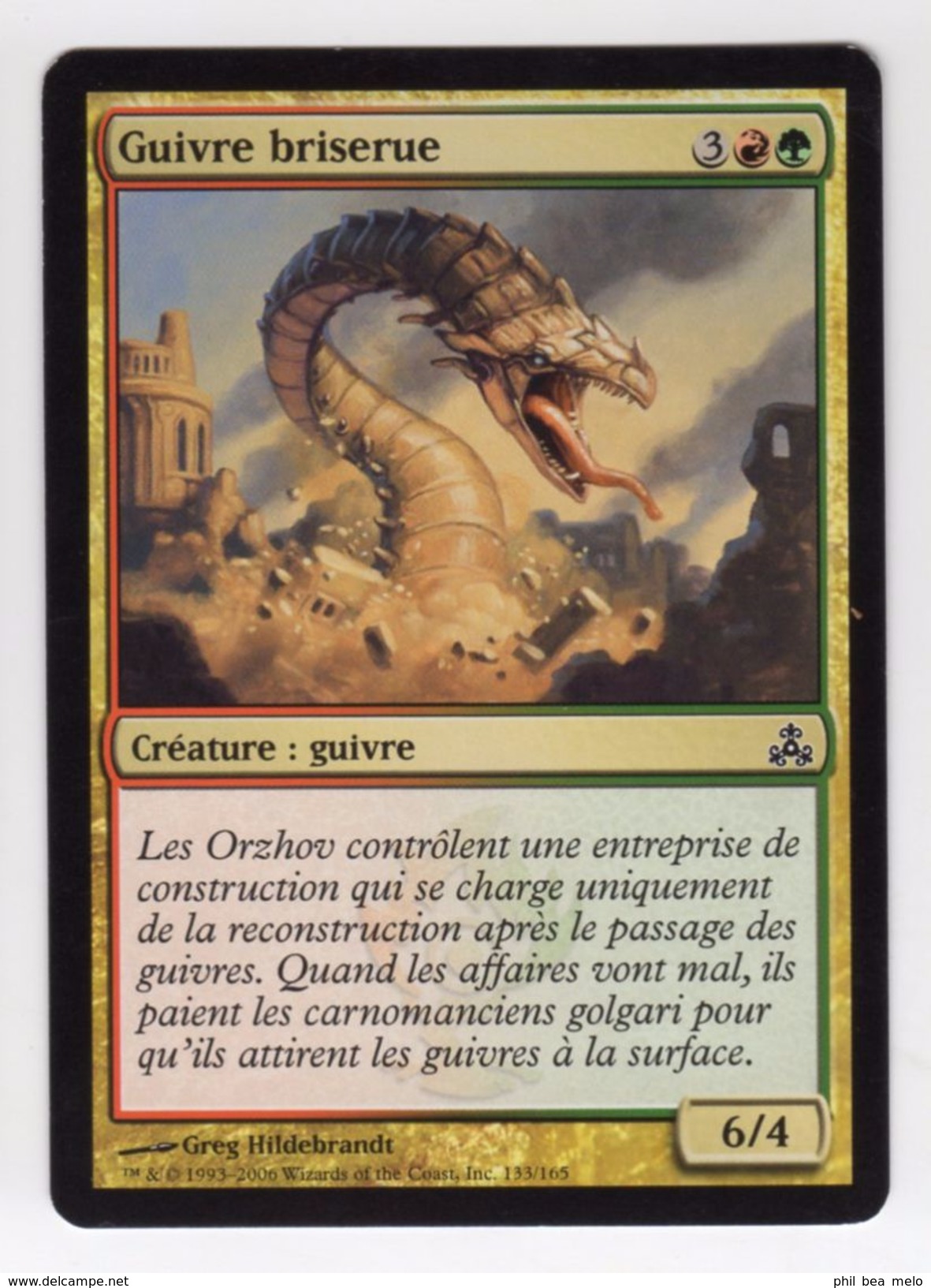 CARTE MAGIC THE GATHERING - PACTE DES GUILDES - LOT 13 CARTES - VOIR PHOTOS ET DESCRIPTION