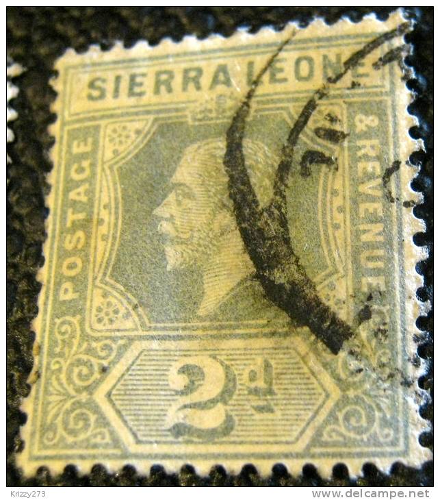 Sierra Leone 1912 King George V 2d - Used - Sierra Leone (...-1960)