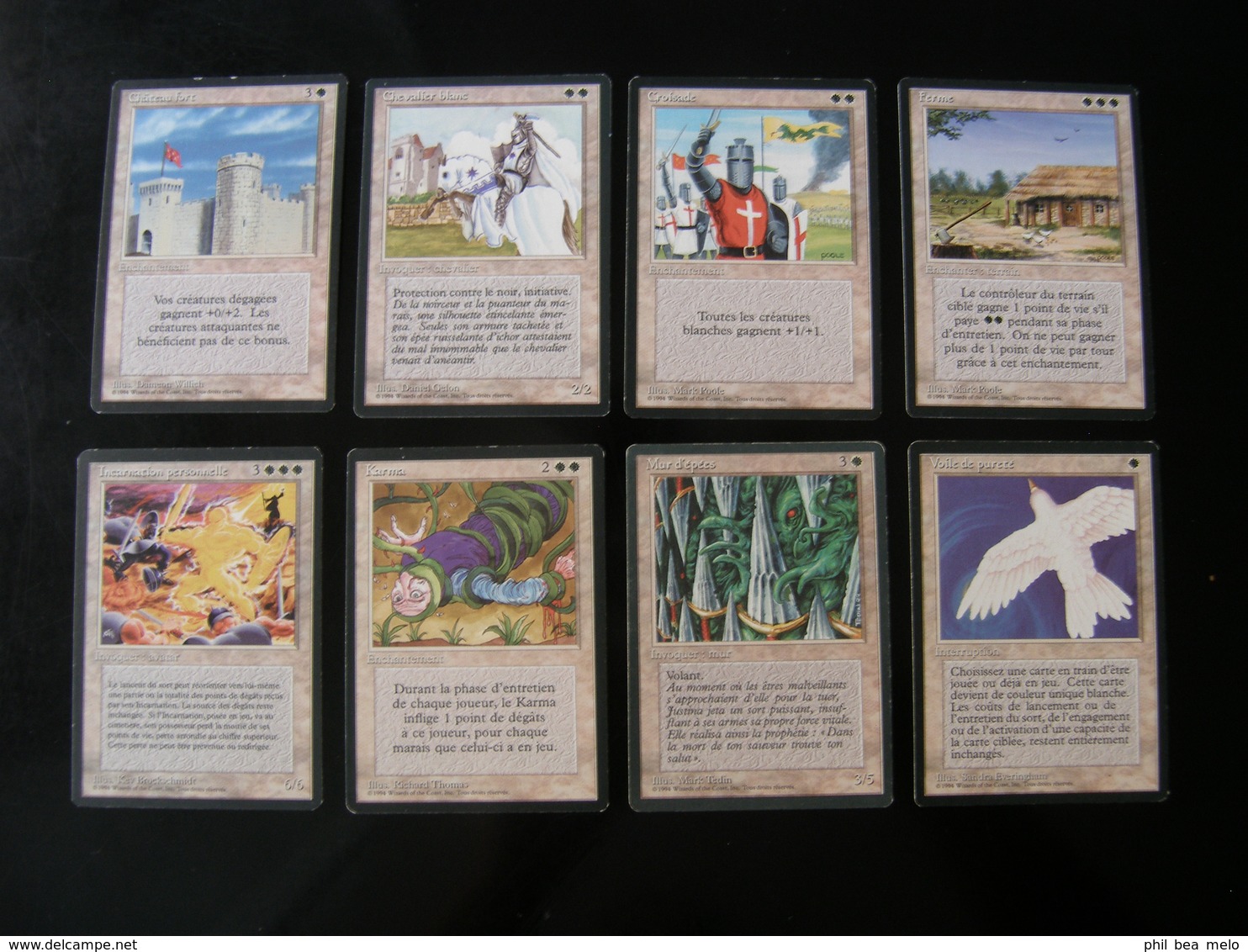 CARTE MAGIC THE GATHERING - 3ème EDITION BORDS NOIRS - LOT 24 CARTES - VOIR PHOTOS ET DESCRIPTIONS - Lots