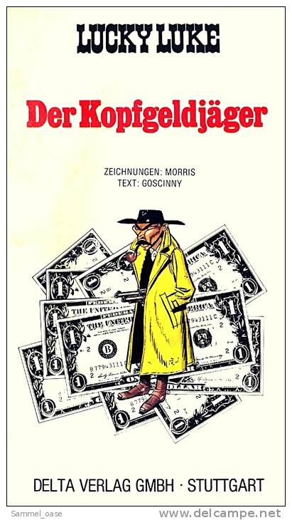 Comics Lucky Luke : Der Kopfgeldjäger ,  Band 43  Von 1984  ,  Delta Verlag - Altri & Non Classificati