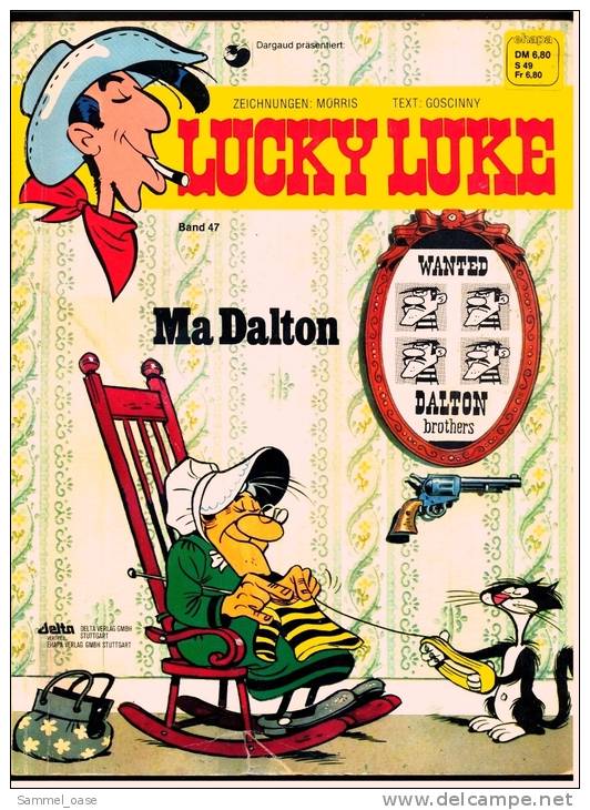 Comics Lucky Luke : Ma Dalton ,  Band 47  Von 1986  ,  Delta Verlag - Other & Unclassified