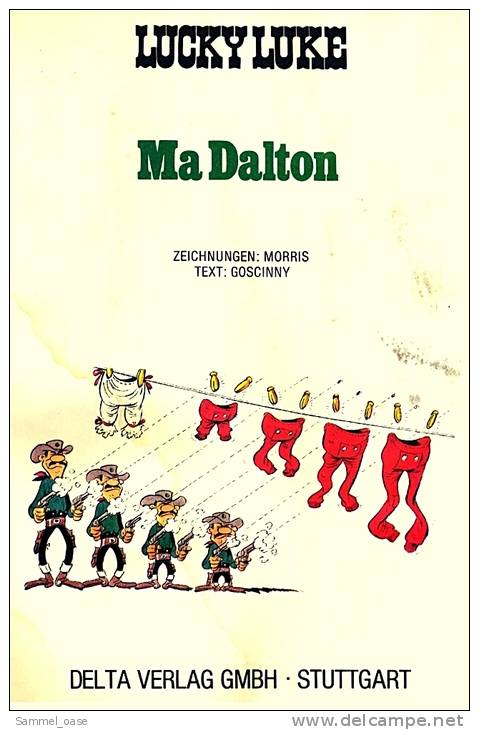 Comics Lucky Luke : Ma Dalton ,  Band 47  Von 1986  ,  Delta Verlag - Altri & Non Classificati