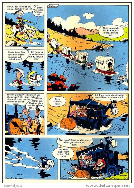 Comics Lucky Luke : Kalifornien Oder Tod ,  Band 39  Von 1984  ,  Delta Verlag - Other & Unclassified