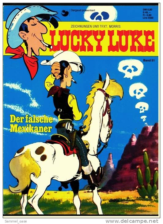 Comics Lucky Luke  -  Der Falsche Mexikaner ,  Band 51  Von 2,  Delta Verlag - Other & Unclassified