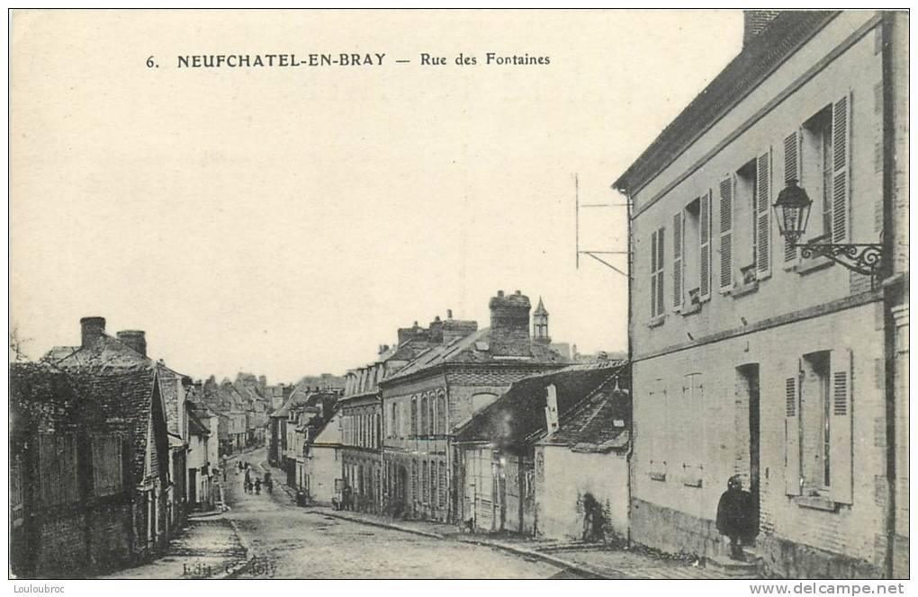 76 NEUFCHATEL EN BRAY RUE DES FONTAINES - Neufchâtel En Bray